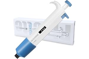 CryoKing Pipette, 1-10ml Micropipette, Adjustable Single Channel Pipettor, Manual Variable Volume, Lab Scientific