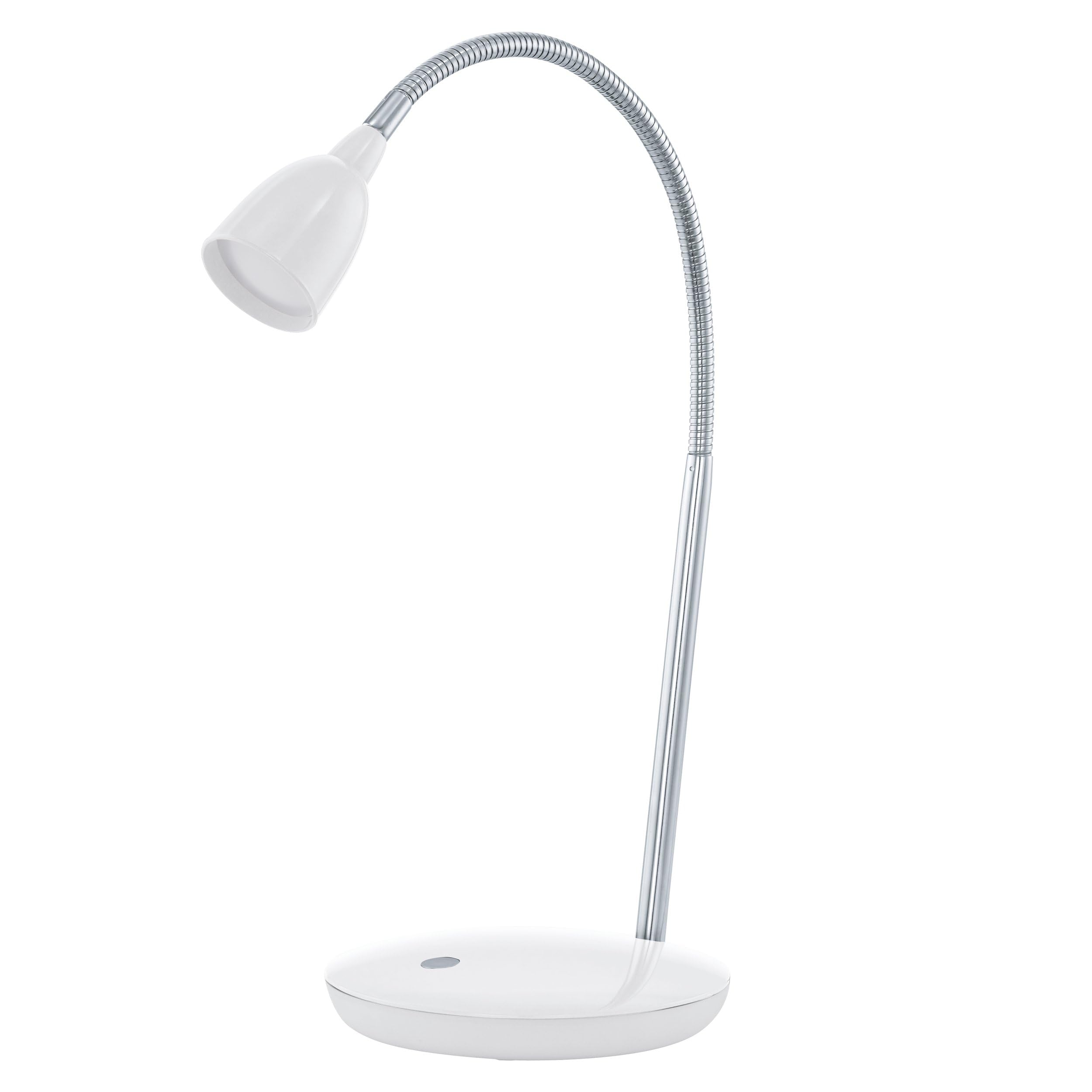 Eglo LED White/Chrome Desk Lamp 'DURENGO'
