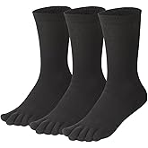 Meaiguo Women's Toe socks For Running Five Finger Socks With Cotton Athletic