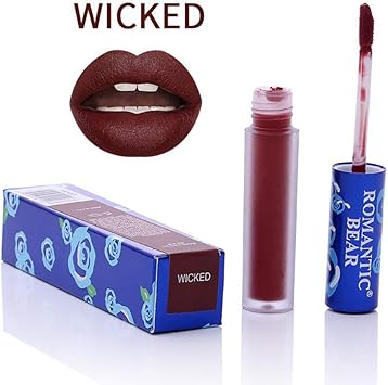 Xiton 1 Pc Longue Durée Lipgloss Velvet Matte Glaçage à Lèvres Coupe Antiadhésive Très Pigmenté Rouge à Lèvres Rester Toute La Journée Lèvres