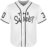 Youth Sandlot Jersey,Benny The Jet Rodriguez Alan Yeah-Yeah McClennan Michael Squints Christmas Summer Jersey for Girl Boys'