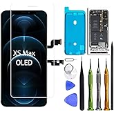 Soft OLED Screen Replacement for iPhone Xs Max 6.5 inch [NOT LCD],3D Touch Screen Display Digitizer Repair Kit Assembly with Repair Tools