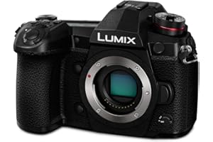 Panasonic LUMIX G9 4K Digital Camera, 20.3 Megapixel Mirrorless Camera Plus 80 Megapixel High-Resolution Mode, 5-Axis Dual I.S. 2.0, 3-Inch LCD, DC-G9 (Black)