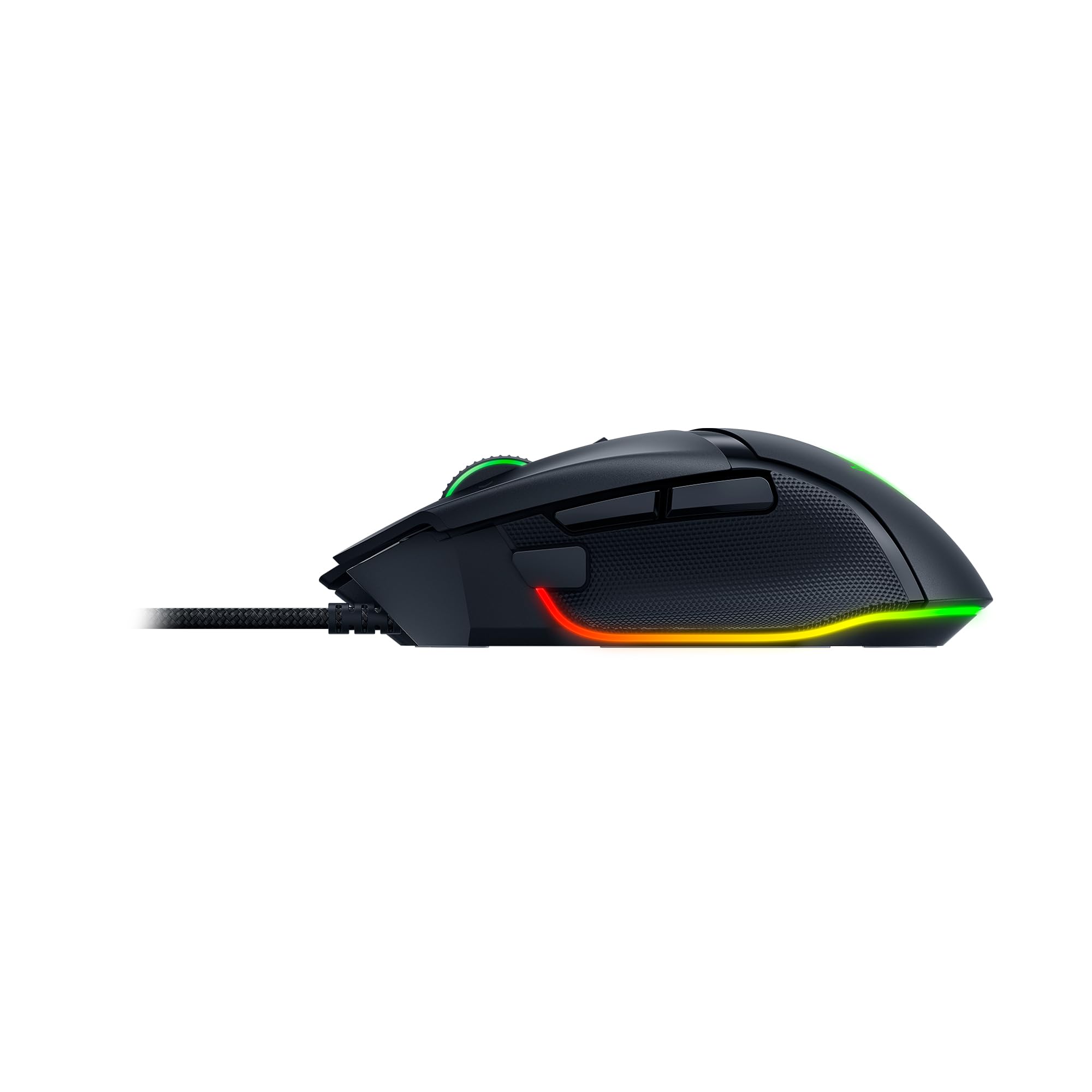 Razer Basilisk V3 - Kabelgebundene, anpassbare Gaming Maus mit Chroma RGB für PC / Mac (10+1 programmierbare Tasten, neigbares HyperScroll Mausrad, ergonomisches Design) Schwarz 9