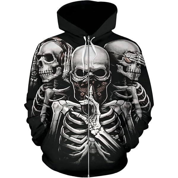 Amazon.com: SN37 - The Cool White Tiger Face Zip Hoodie 3D
