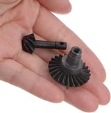 sourcing map Steel Diff Gear Set 33T 8T Helical for SCX10 RC Car 2 Sets view 5