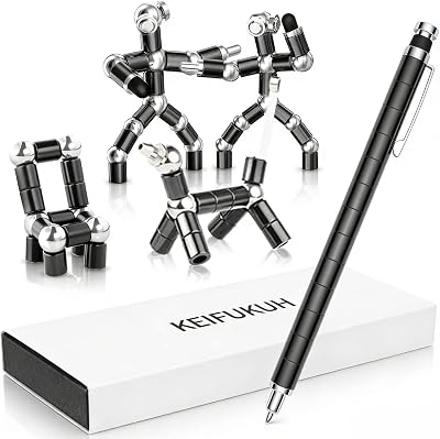KEIFUKUH Fidget Gel Pen 13-Tube Multi Shape Writing Gadget Gift