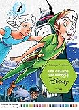 Les grands classiques Disney tome 2 - Coloriages par numero - Color by numbers (French Edition) by