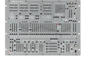 Behringer 2600 GRAY MEANIE Special Edition Semi-Modular Analog Synthesizer with 3 VCOs, Multi-Mode VCF and Spring Reverb in 8
