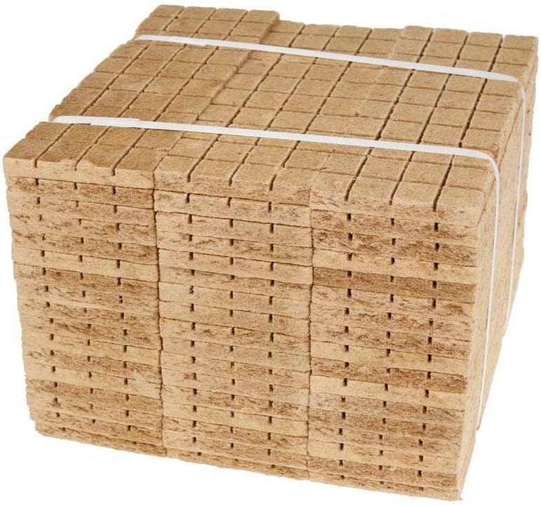 w-mtools Kaminanzünder Würfel 2520 STK - Ofenanzünder 100% natürlich & ökologisch aus Holz & Wachs, Anzünder für Grill, Kamin, Ofen & Lagerfeuer Anleitung & Ratgeber + Zertifiziert