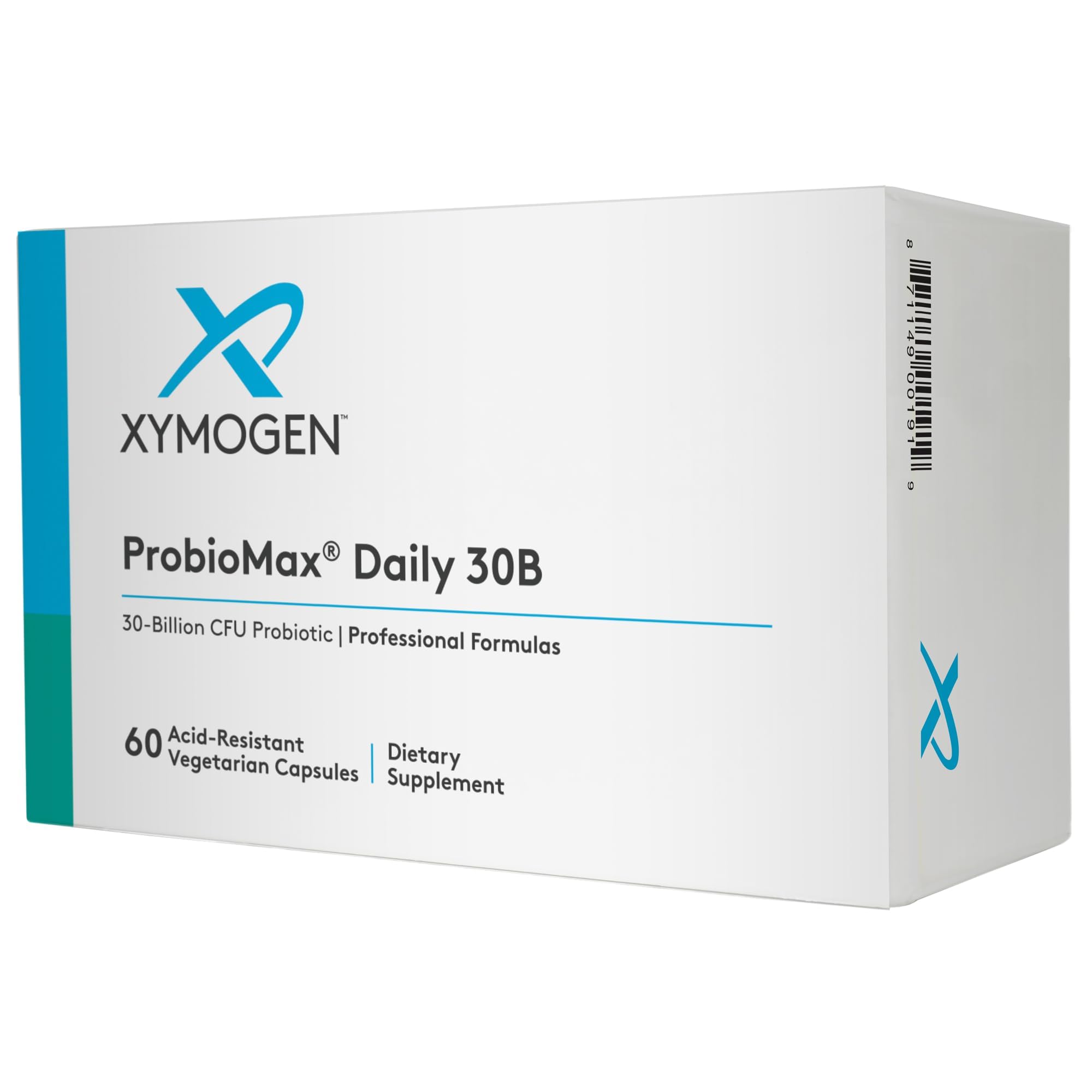 XYMOGEN ProbioMax Daily 30B – Vegetarian, Dairy & Gluten Free Probiotics for Digestive Health – Women’s & Men’s Probiotic Nutritional Supplements – Formerly ProbioMax Daily DF (60 Capsules)