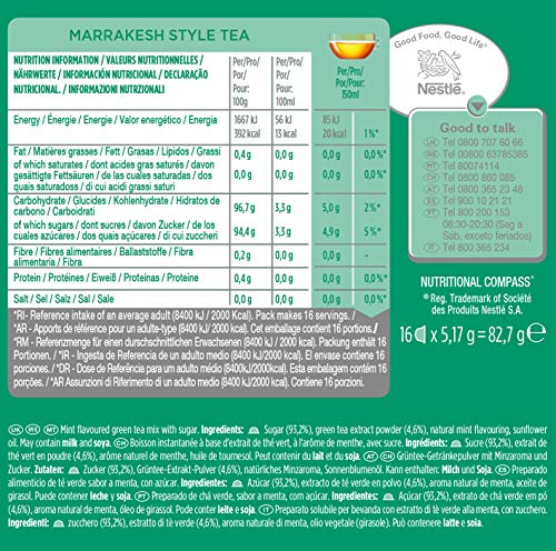 Nescafé DOLCE GUSTO té MARRAKESH Style Tea, Pack de 3 x 16 Cápsulas -  Total: 48 Cápsulas de té - LUMIEST.COM