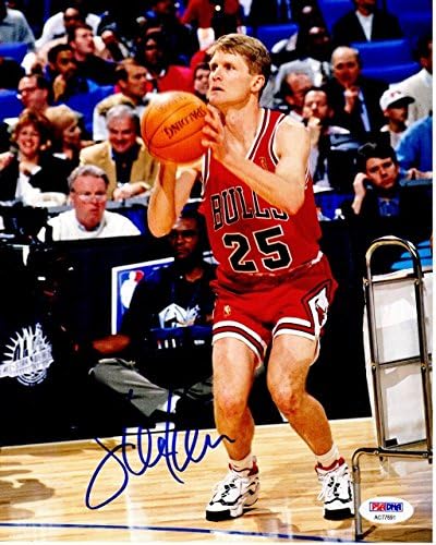 steve kerr signed basketball