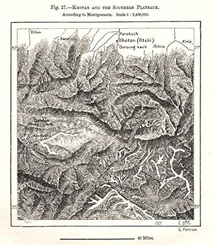 Amazoncom Hotan Southern Plateaux Kunlun Mountains - 