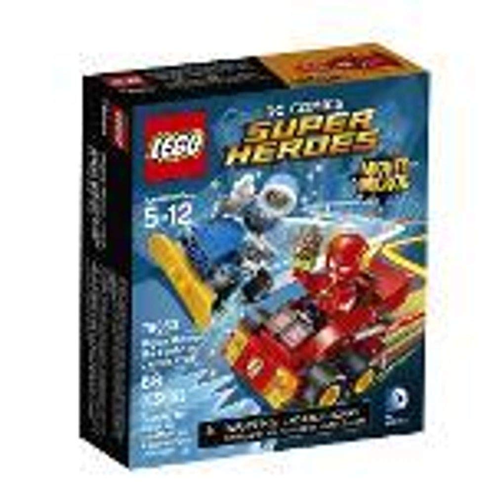 LEGO Super Heroes Mighty Micros The Flash vs Captain Co Building Set (Multi-Colour)