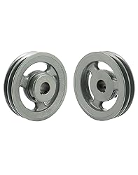 QWORK Double Groove Web Sheaves, 5.75"OD 1" Bore