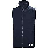 Helly-Hansen Paramount Softshell Vest - Men's Fleece Lined, Breathable, Water & Wind Resistant, Lightweight Hiking Outerwear