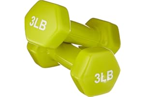 Amazon Basics Vinyl Coated Dumbbell Hand Weights