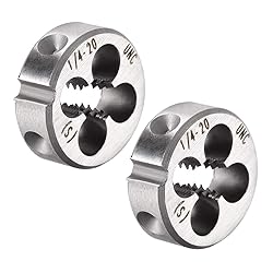 uxcell 1/4-20 UNC Round Die, Machine Thread Right