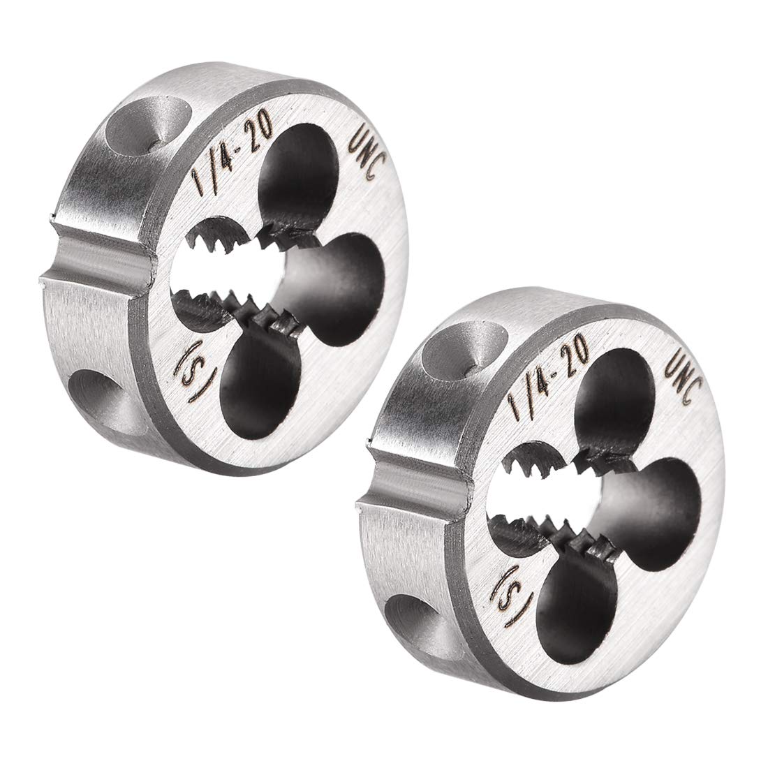 uxcell 1/4-20 UNC Round Die, Machine Thread Right