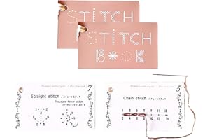 JALZEMPL Creative Mini Sewing Book, Creative Mini Sewing Card Set, Learn A Variety of Sewing Techniques, Elevate Your Sewing Skills for Embroidery & Sewing Enthusiasts (2 Set)