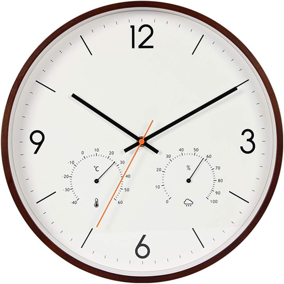 Hate crying 14 Inch Indoor Outdoor Silent Wall Clock