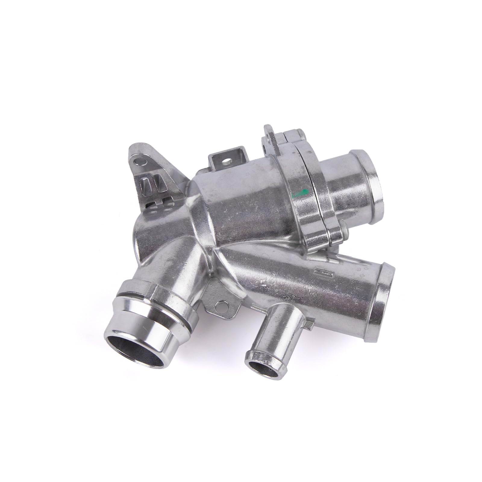 Photo 1 of Tykick Coolant Thermostat Housing Assembly for Land Rover LR4 Range Rover Sport for Jaguar F-Type XJ XJR XF XFR XFR-S XK XKR XKR-S 2010-2020 5.0L V8 Replaces LR032135 LR010799 C2Z19929 9025169 766-192