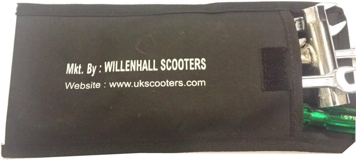 ukscooters VESPA HANDY TOOL KIT WITH BLACK STRONG WOVEN POUCH NEW DIY