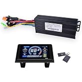 36V 48V Ebike Controller Kit 750W 1000W Scooter Controller with LCD Display | 30A Electric Bike Brushless Motor Controller, 3 Mode Sine Wave Controller and Color Screen, 48V Speed Controller for E Bike