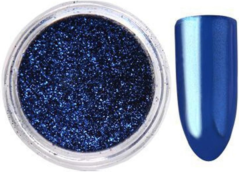 Walaha 4Color Chameleon Mirror Neon Powders, UV Gel Nail Glitters Dust Neon Chrome Mermaid Rainbow Reflective Holo Pigment Manicure Nail Art Beauty Design