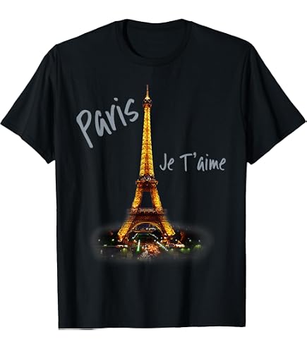 Amazon.com: I Love Paris T Shirt, I Heart Paris Tee France Shirt T
