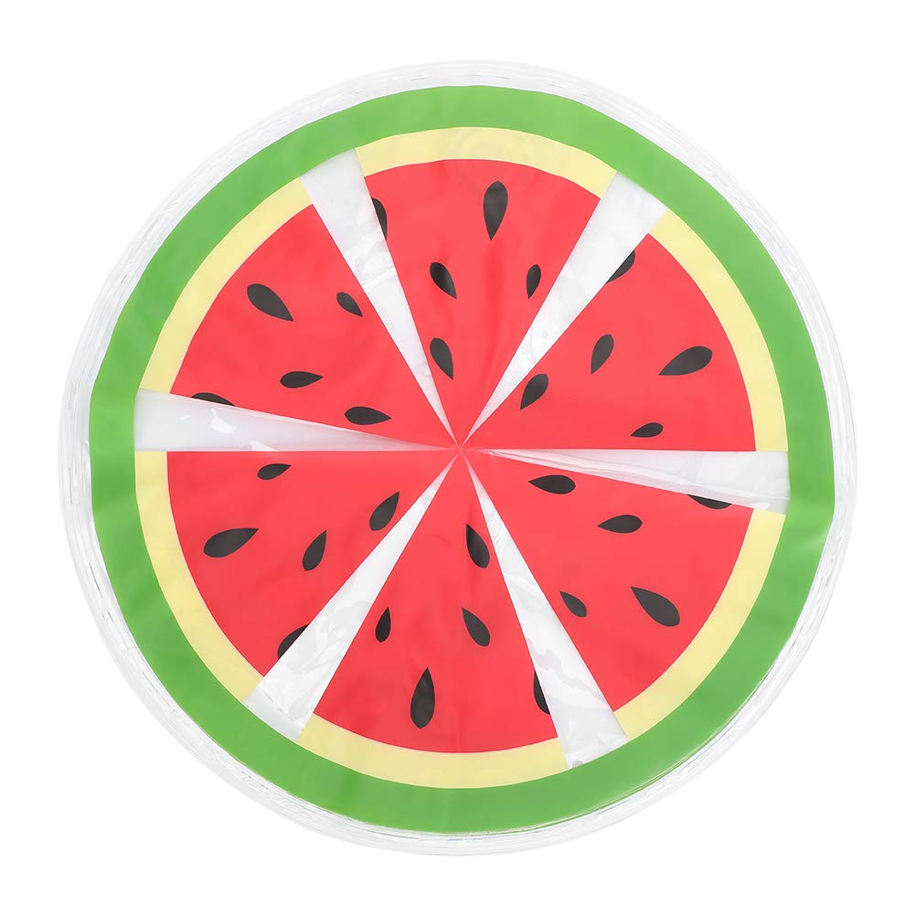 Fruit Pattern Dog Ice Pad Watermelon,Pet Cooling Pad,Summer Sleeping Beds for Pet to Cool Down,Cushion Round Cooler Mat