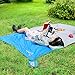 WolfWise 210×160 cm Pocket Blanket, Outdoor Camping Picnic Beach Mat Made with Soft Lightweight Quick-Dry Polyester, Sand Proof with 4 Stakes, Graythumb 1