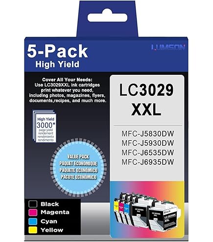 Ink Cartridge For Brother LC3029 LC-3029 XXL MFC-J5830DW J5930DW - View #11