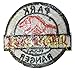 Blue Heron Dinosaur Logo Iron on/Sew on Patch