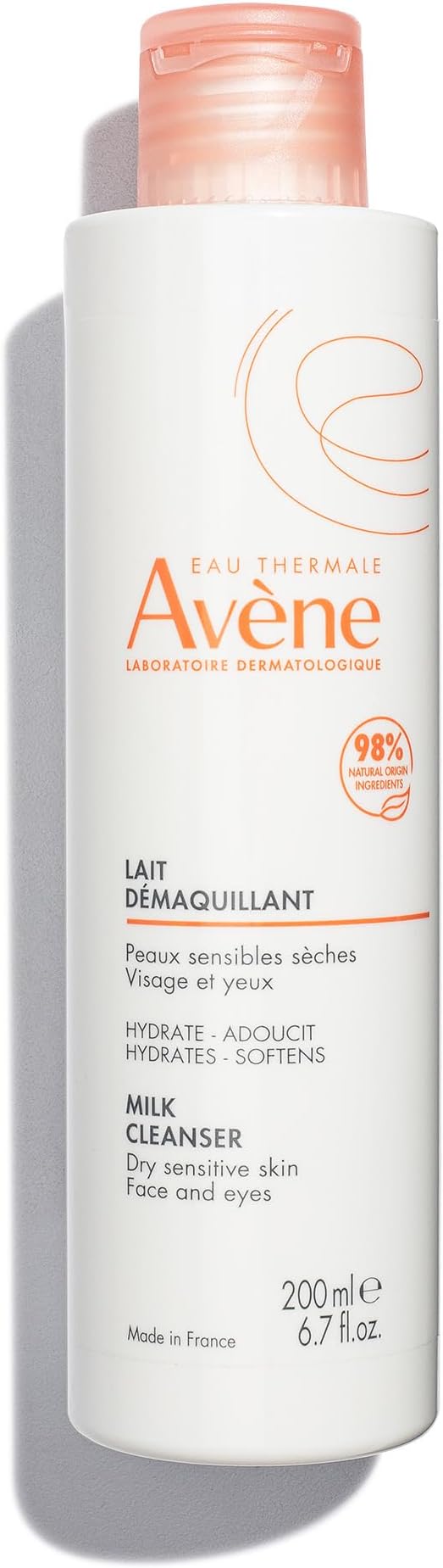 Avene Gentle Milk Cleanser 200 ml Face Wash Soothing Hydrating