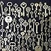 150Pcs Antique Skeleton Key Charms Pendants for Crafting Supplies Jewelry Findings Making Accessory DIY Necklace Bracelet