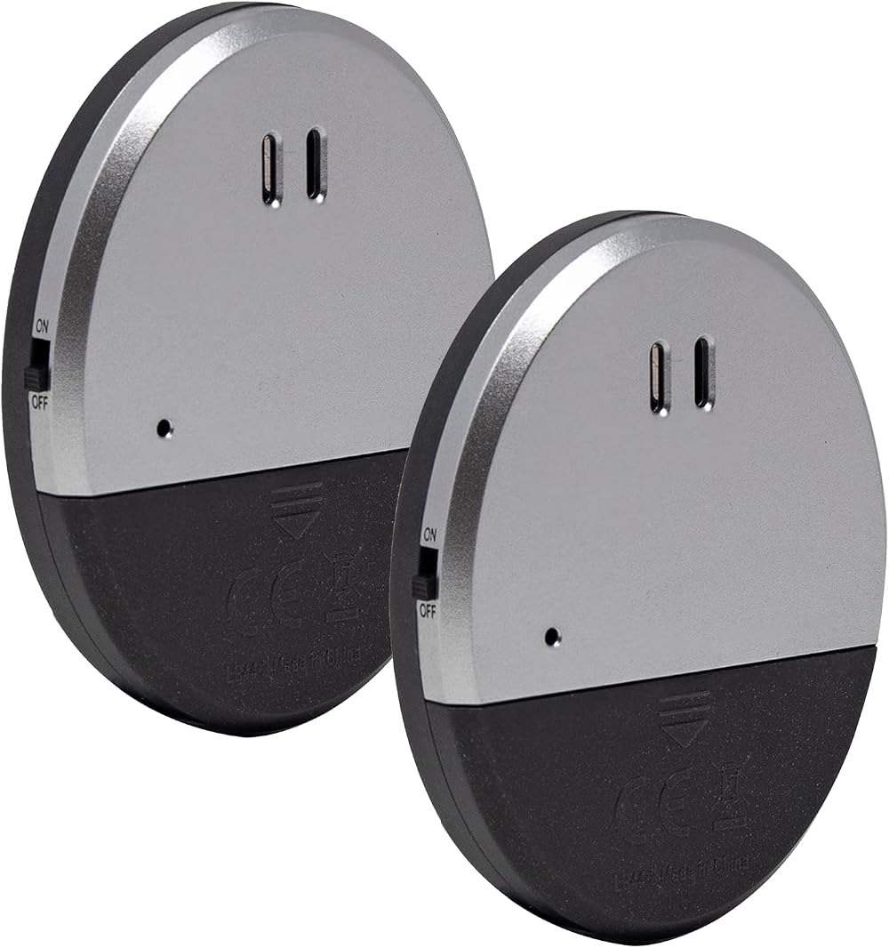 Defender Ultra Slim Window Alarm 2 Pack 130dB Smash Sensor Police Accredited
