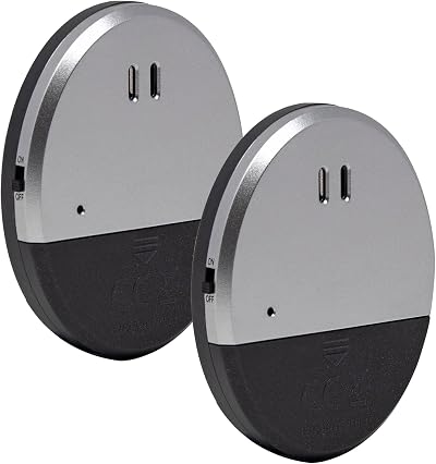Defender Ultra Slim Window Alarm 2 Pack 130dB Smash Sensor Police Accredited