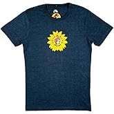 Buc-ee's Sunflower Graphic T-Shirt, Charcoal Gray, Short Sleeve Small