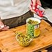 Can Opener, Manual HEAVY DUTY NO-RUST Stainless Steel Tin Cans Openers, ANTI SLIP HAND GRIP, Lock & Lift-Away Lid Magnet