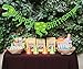 Dinosaur Happy Birthday Banner + Make-a-dinosaur Sticker Set - Dino Jungle Jurassic Garland Party Supplies Decorations (Green)