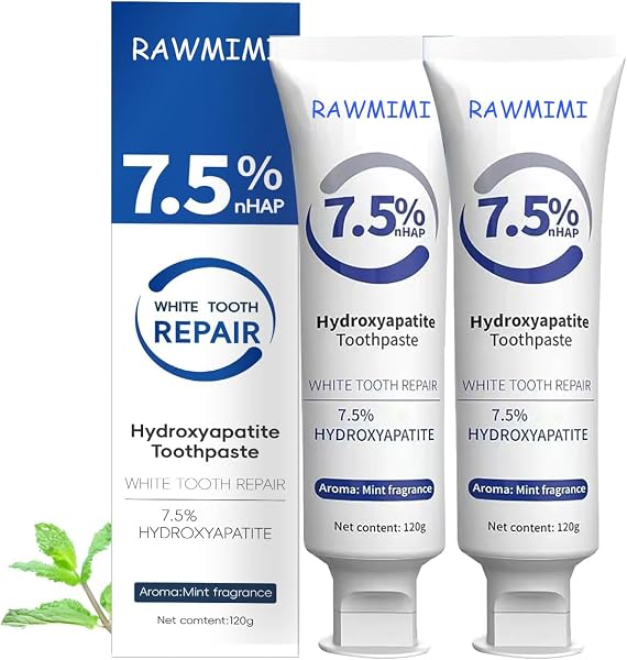 HYDROXYAPATITE TOOTHPASTE,GENTLE MINT AND EFFECTIVE FORMULA FRESH BREATH...