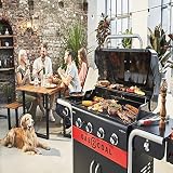 Char-Broil Gas2Coal 440 Hybrid Grill Gas Barbecue Black 61 x 24 x 46 cm view 11