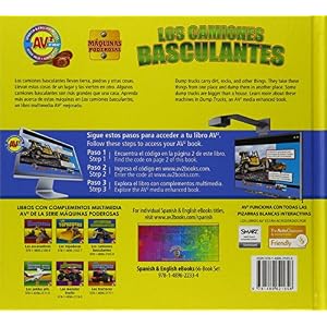 Los camiones basculantes / Dump Trucks (Máquinas Poderosas) (Spanish Edition)