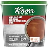 Knorr Professional Au Jus Roast Beef Gravy Mix Easy Prep, No added MSG, 1.99 Pound (Pack of 4)
