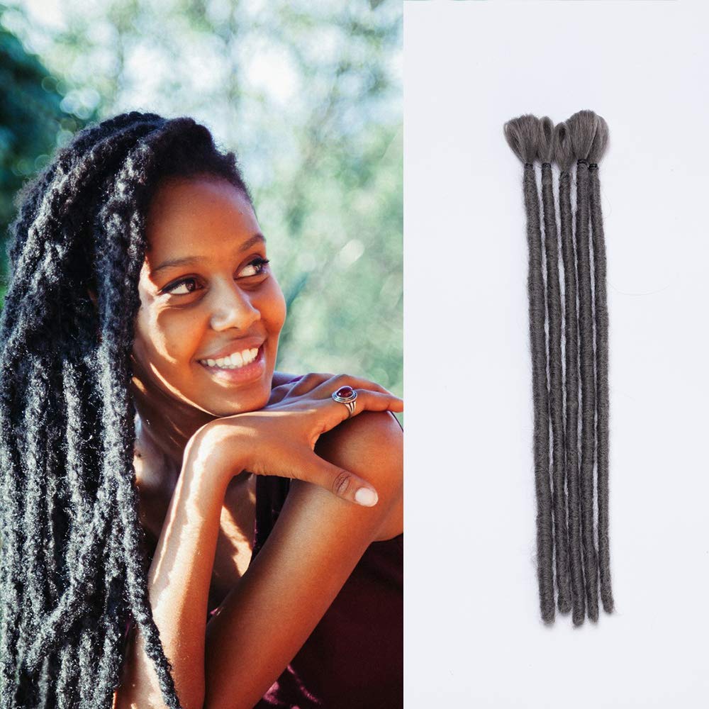 Hair Braids 5pcs Dreadlocks Hairpiece Synthetic 12 Braiding Hair