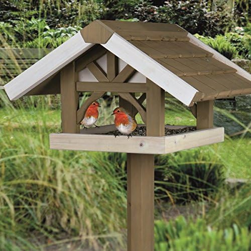 Trixie Nantucket Wooden Bird Feeder with Tripod Stand