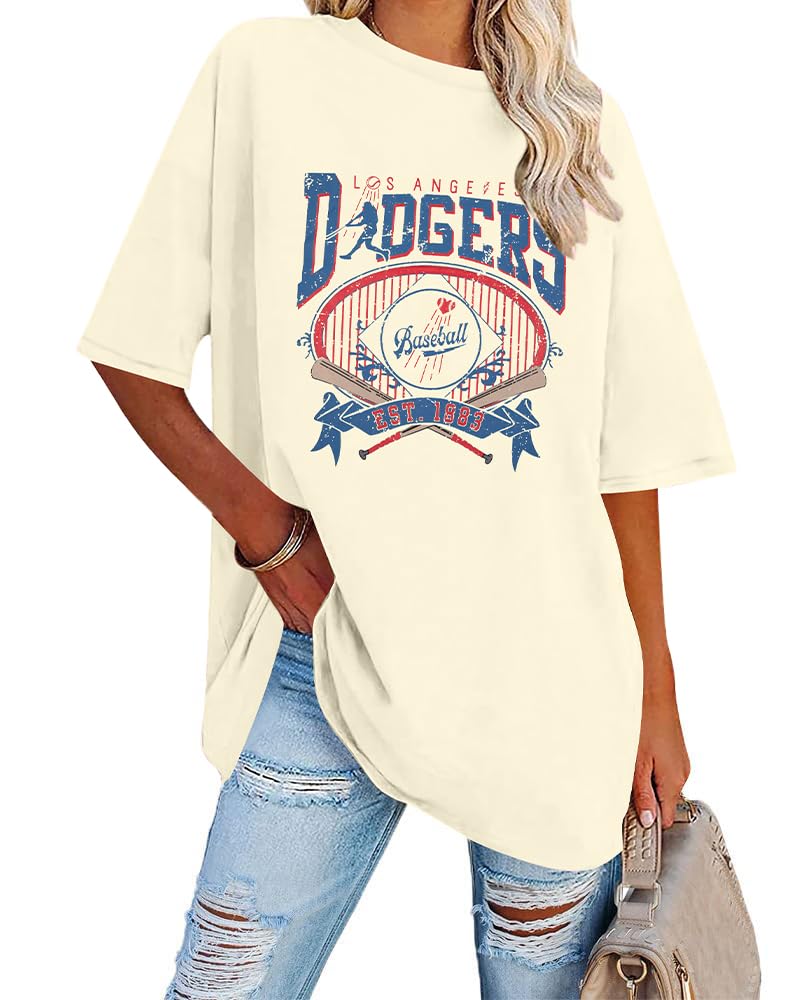 Photo 1 of (See all images) Baseball Shirts for Women Oversized Game Day Baseball 3XL 