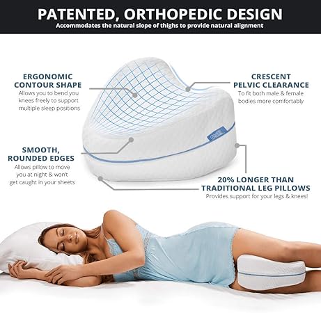 Amazon Com Contour Legacy Leg Knee Foam Support Pillow